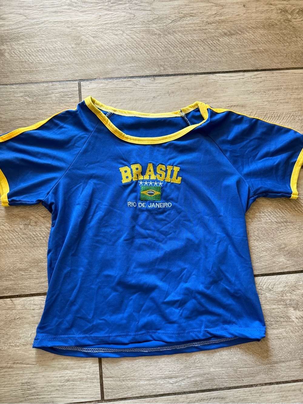 Royal Blue Crop top